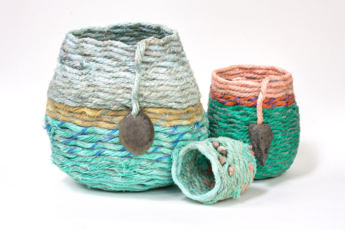 Ghost Net Baskets - Ghost Net by Emily Jung Miller