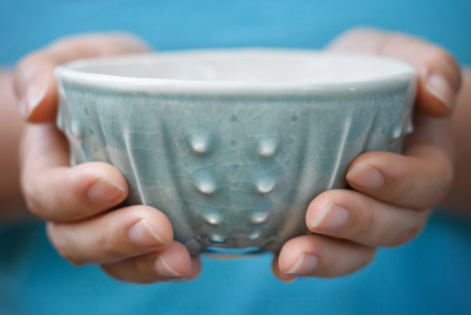 Urchin Bowls - sculpture by Emily Jung Miller