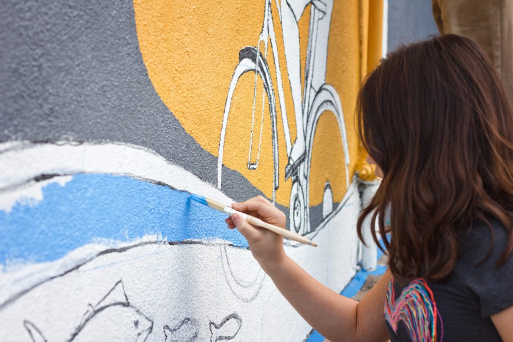 Mural painting