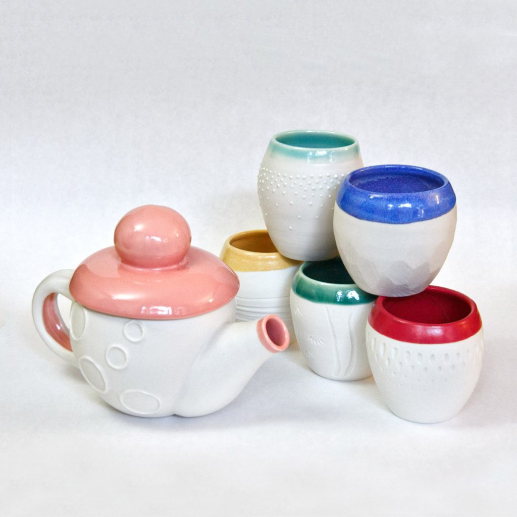 Wanderers porcelain tea set