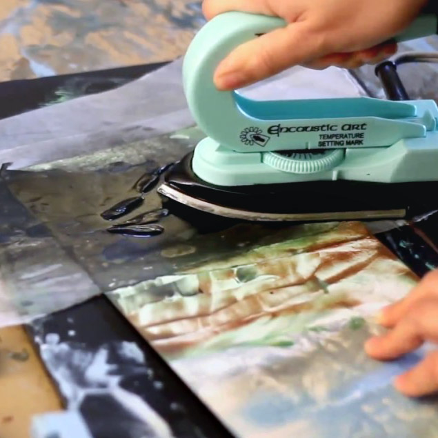 Artist Talk & Encaustic Demo Oct. 20 in Lake Oswego