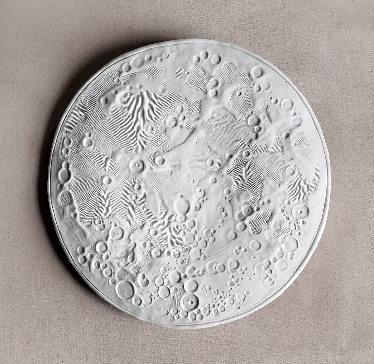 Full Moon ceramics by Emily Miller