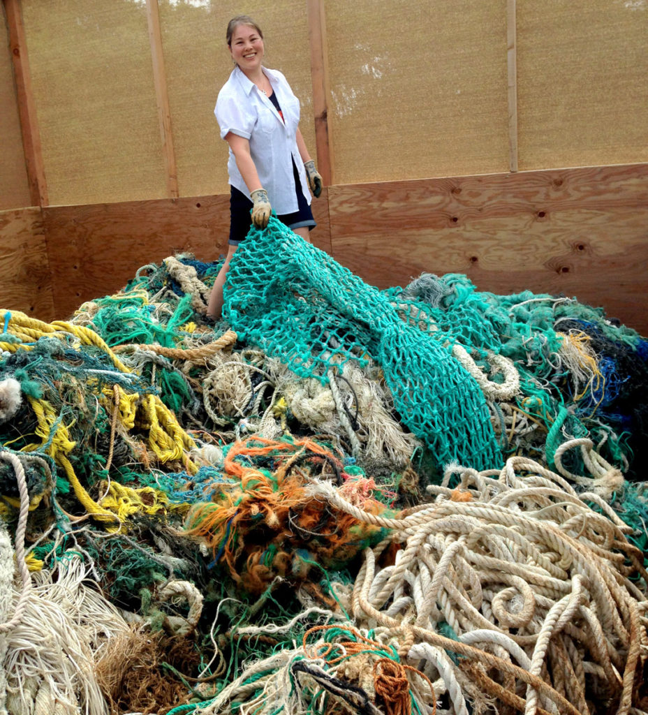 Two tons of fishing rope, Kauai